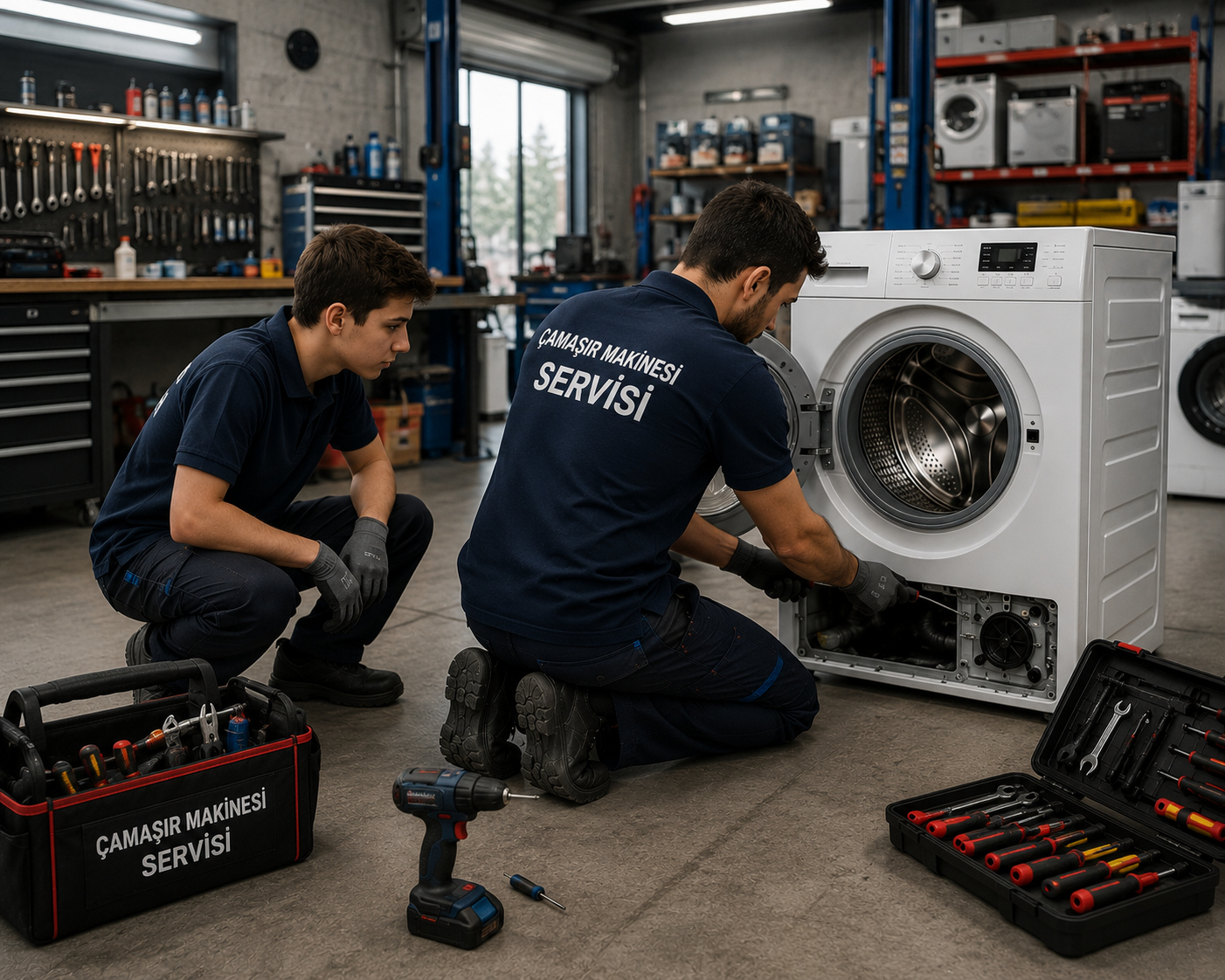 Merkez Servis çamaşır makinesi tamir ve bakım hizmeti görseli